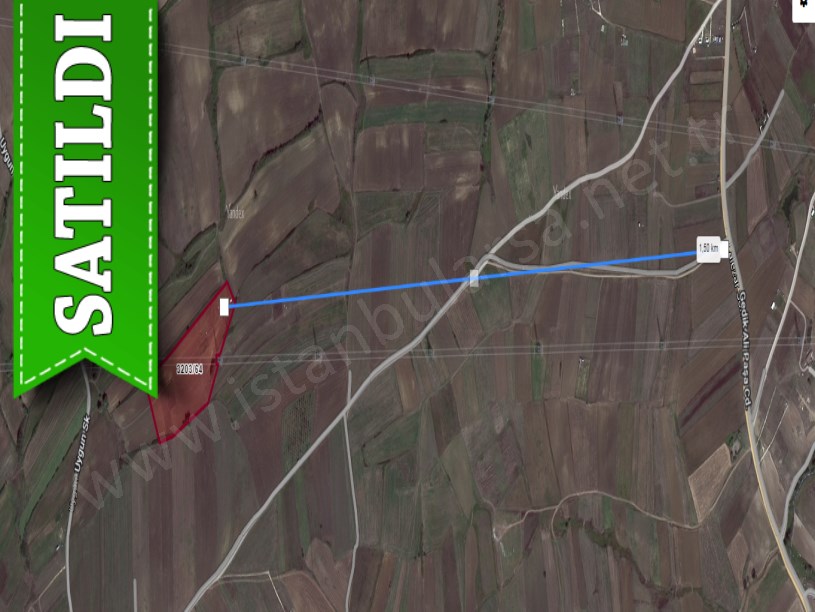 Silivri Akörende Satılık Arsa , 485 m2 Etrafı Çevrili Hisseli 