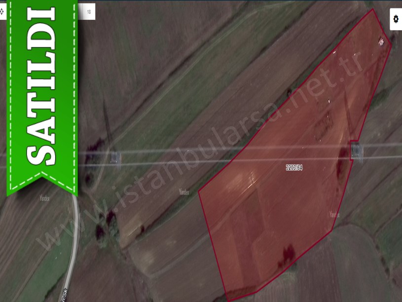 Silivri Akörende Satılık Arsa , 485 m2 Etrafı Çevrili Hisseli 