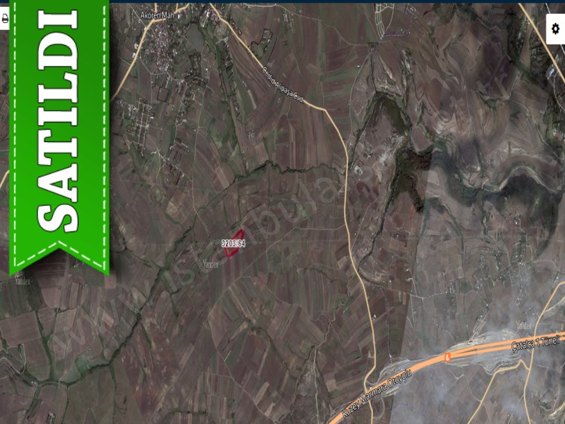 Silivri Akörende Satılık Arsa , 485 m2 Etrafı Çevrili Hisseli 