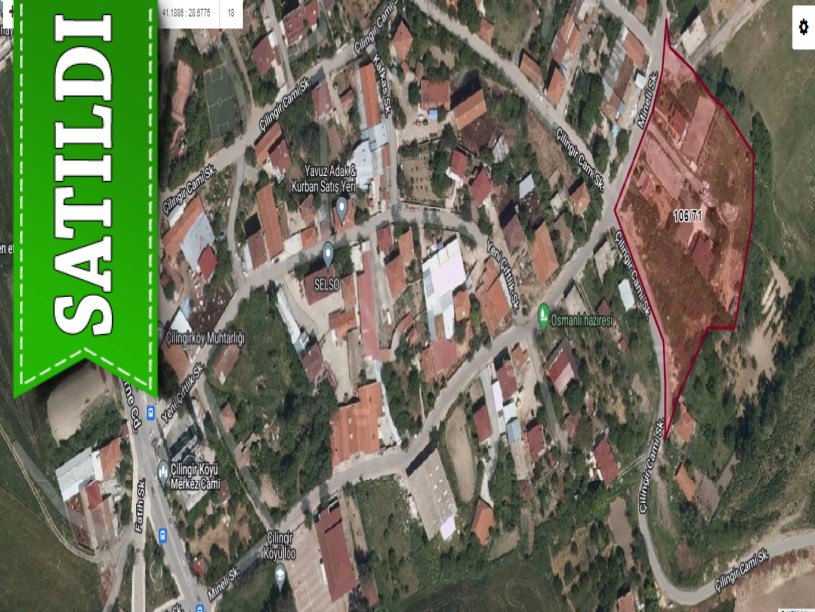 Arnavutköy Çilingirde Satılık Arsa , 310 M2 Merkezde Yolu Var 