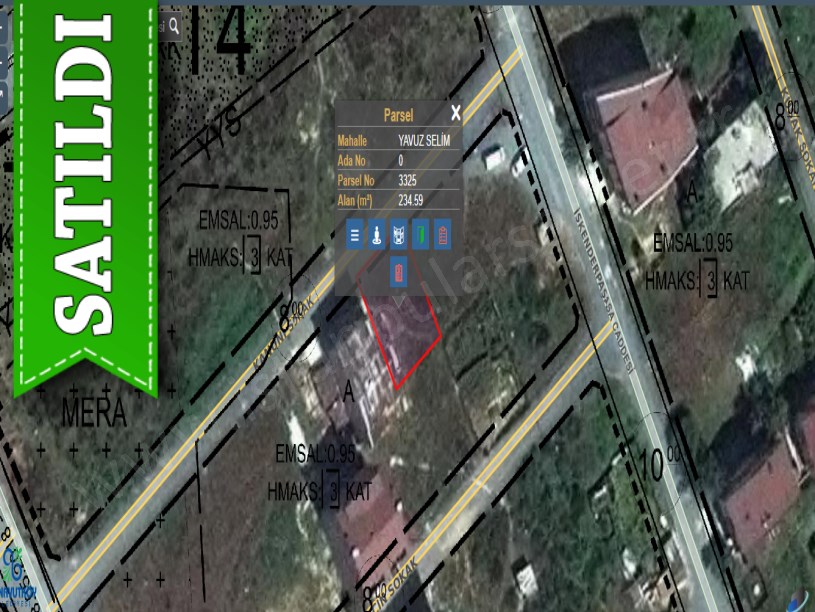 Arnavutköy Yavuzselim Mah Satılık Arsa , 234 M2 Müstakil 3 kat İmarlı 