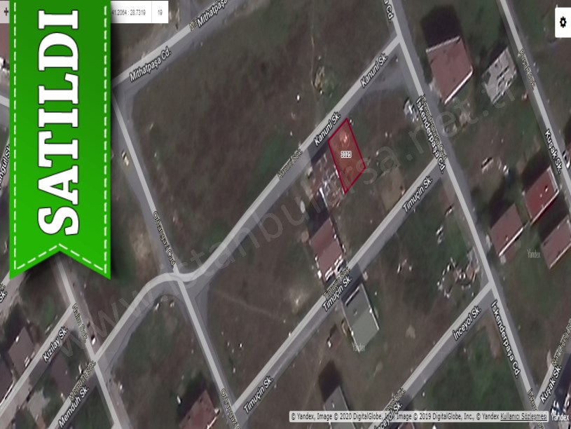 Arnavutköy Yavuzselim Mah Satılık Arsa , 234 M2 Müstakil 3 kat İmarlı 