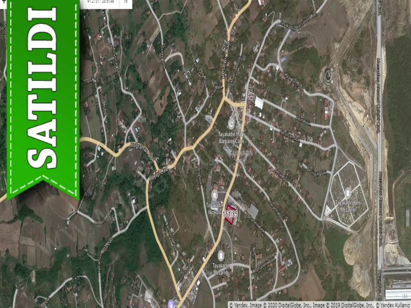 Arnavutköy Tayakadında Satılık Arsa , 590 M2 Merkezde Ticari + Konut İmarlı