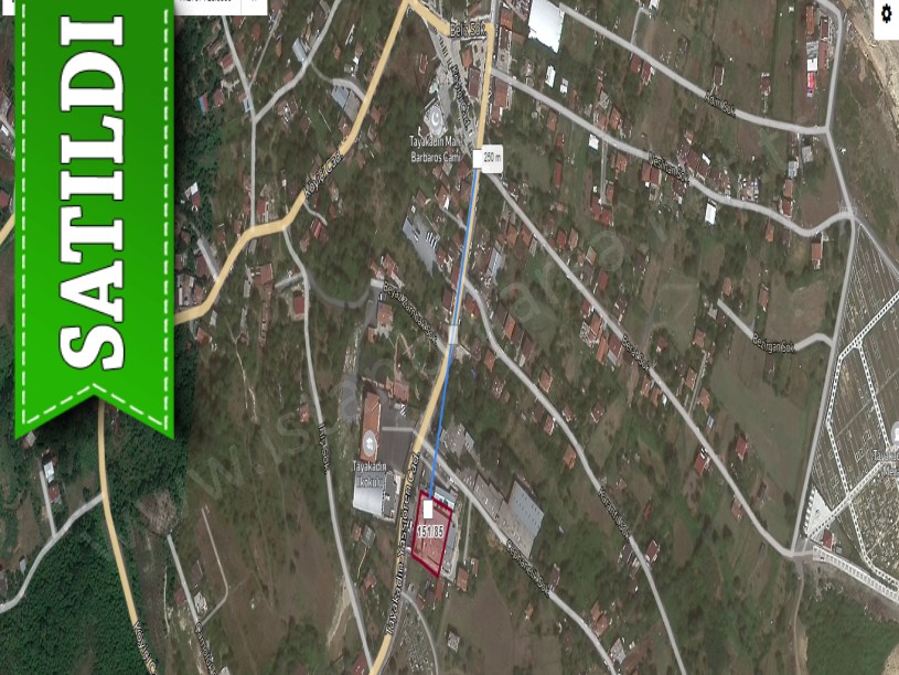 Arnavutköy Tayakadında Satılık Arsa , 590 M2 Merkezde Ticari + Konut İmarlı