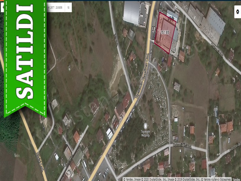 Arnavutköy Tayakadında Satılık Arsa , 590 M2 Merkezde Ticari + Konut İmarlı