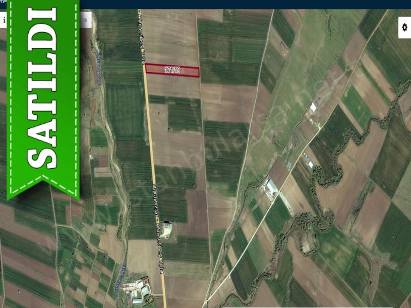 Kırklareli Lüleburgaz Ahmetbeyde Satılık Tarla , 7,744 M2 Asfalt Caddeye Cephe Müstakil