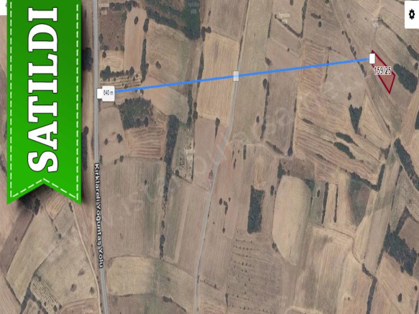 Kırklareli Merkez Kayalı Köyünde Satılık Tarla , 1,219 M2 Müstakil