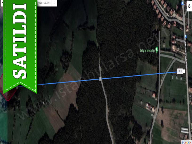 Çatalca Karacaköyde Satılık Arsa , 271 M2 Hisseli 