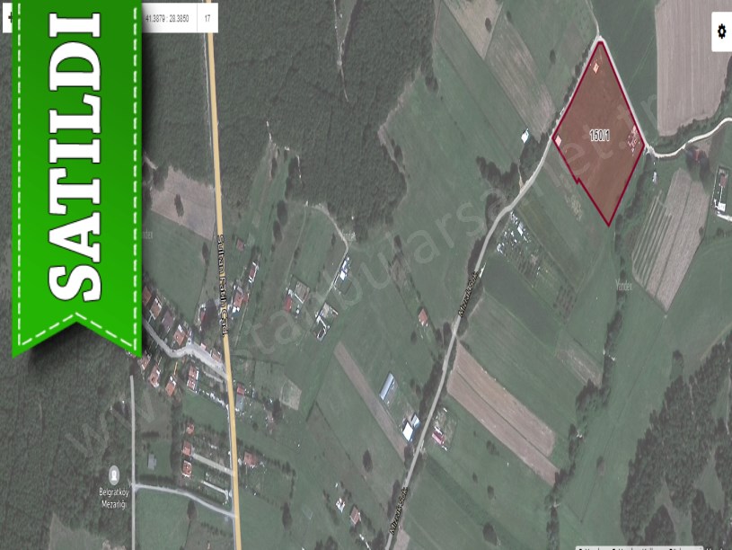 Çatalca Belgratta Satılık Arsa , 640 m2 Yolu Var Evlerin Yakını