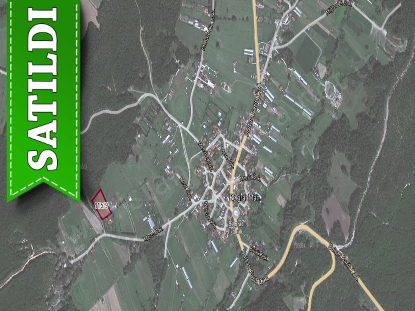 Çatalca Belgratta Satılık Arsa , 228 M2 Yolu Var Hisseli Evlerin Yakını