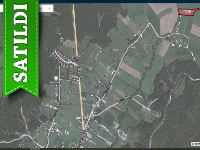 Çatalca Belgratta Satılık Arsa , 411 M2 Hisseli Evlere Yakın 