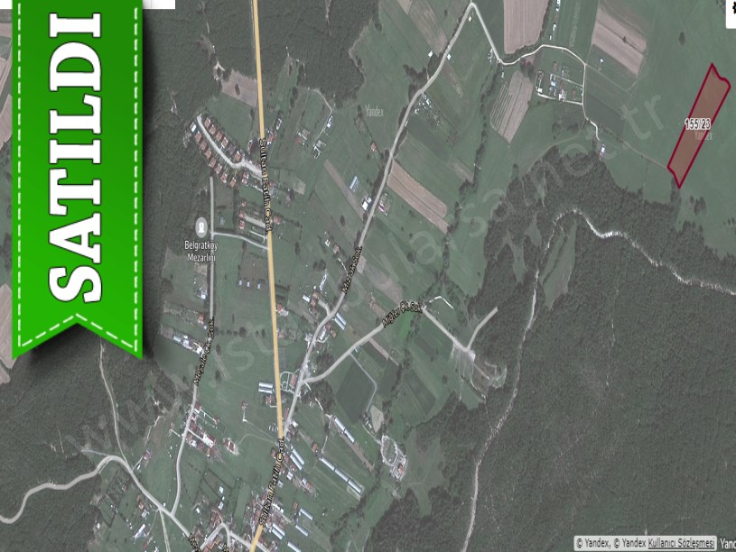 Çatalca Belgratta Satılık Arsa , 3,187 M2 Hisseli 