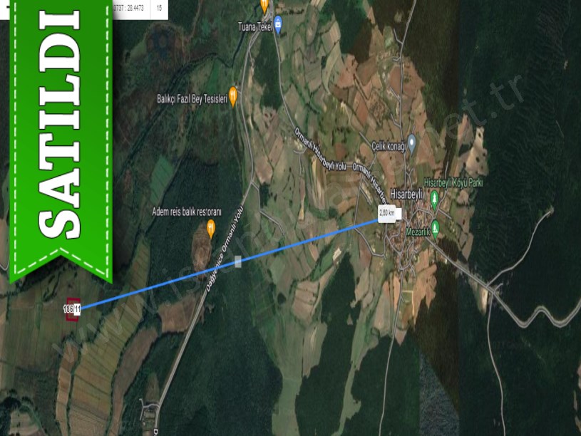 Çatalca Çiftlikköyde Satılık Arsa , 490 m2 Hisseli 