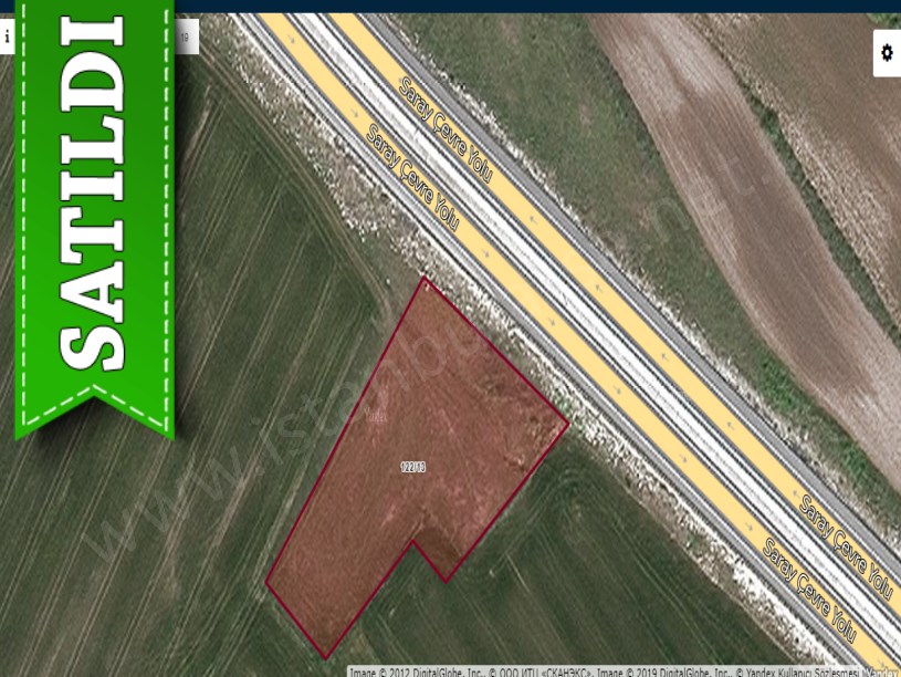 Tekirdağ Saray Ayaspaşada Satılık Arsa , 325 m2 Cadde Cephe 