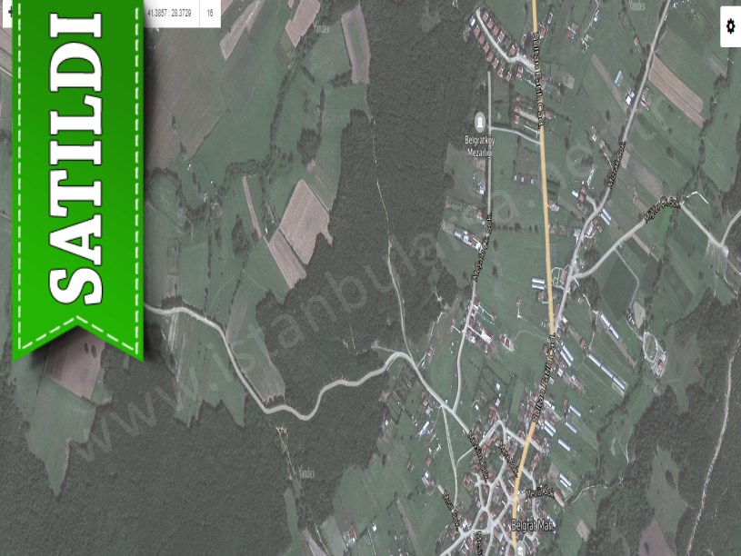 Çatalca Belgratta Satılık Arsa , 265 m2 Yolu Var Hisseli 