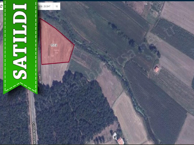 Çatalca Belgratta Satılık Arsa , 250 m2 Asfalt Caddeye Cephe Hisseli 