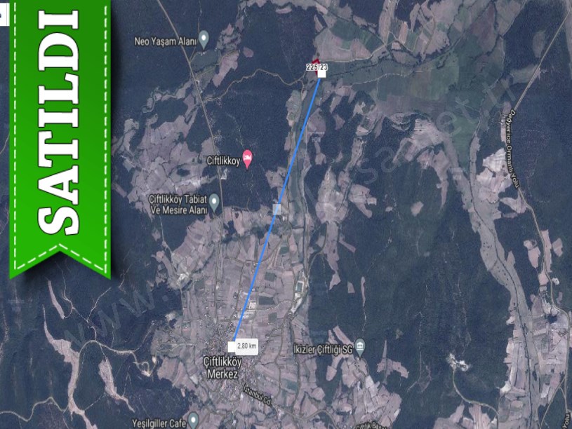 Çatalca Çiftlikköyde Satılık Arsa , 252 M2 Yolu Var Hisseli