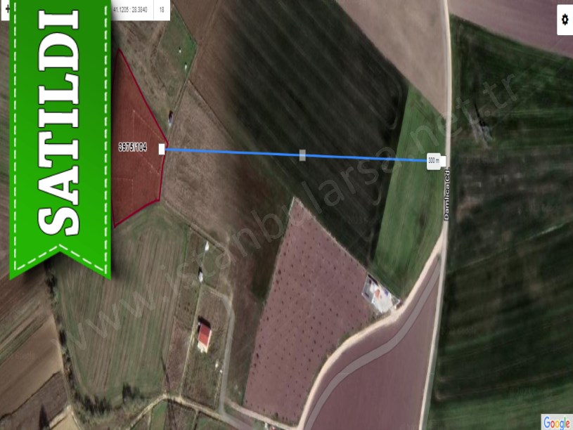 Silivri Ortaköyde Satılık Arsa , 285 M2 Hisseli Evlerin Yakını 