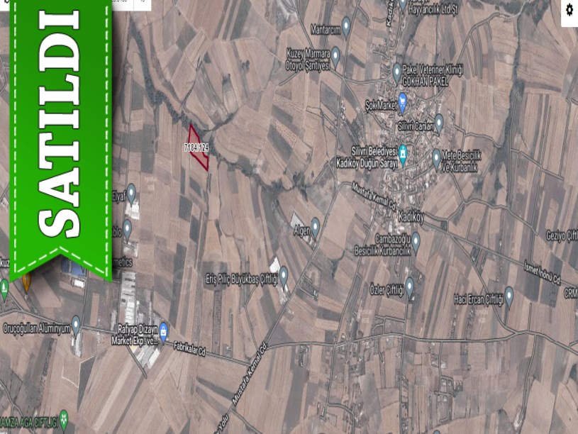 Silivri Kadıköyde Satılık Arsa , 304 M2 Yolu Var Hisseli Merkezde 