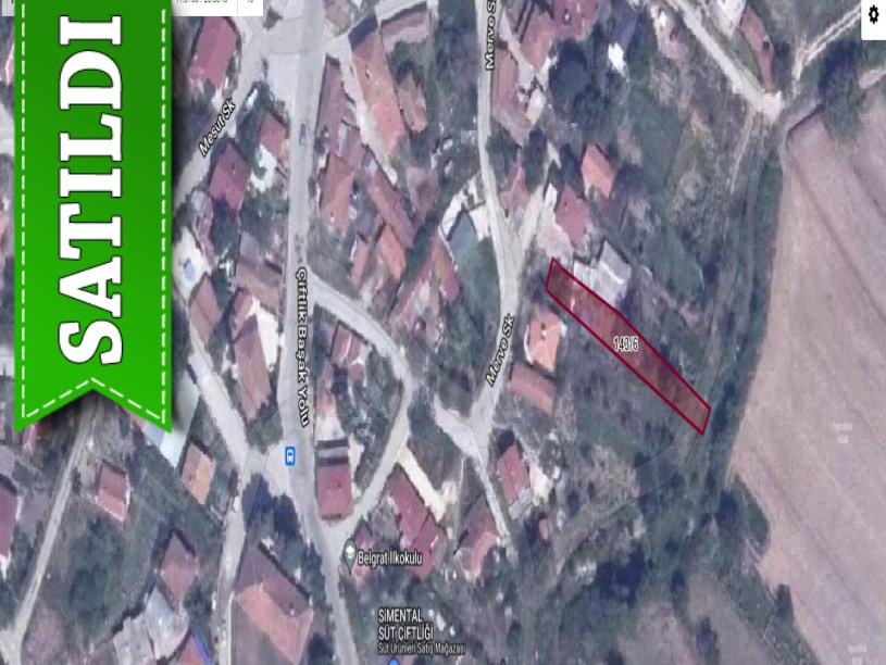 Çatalca Belgratta Satılık Arsa , 375 M2 Müstakil Merkezde Yolu Var