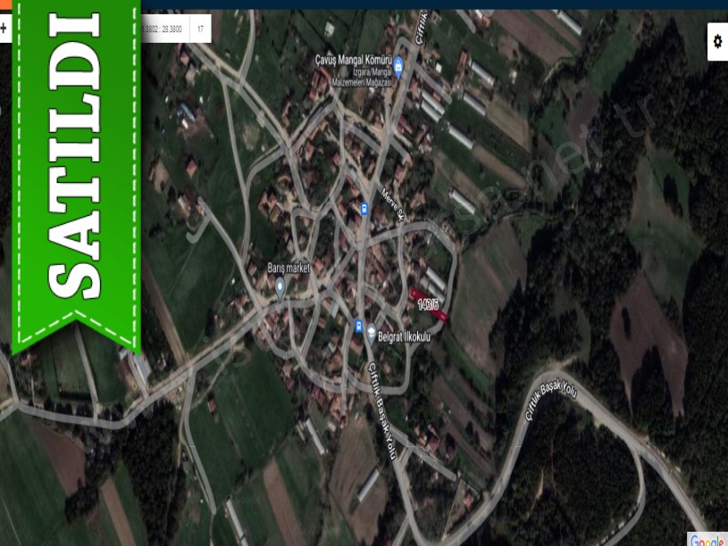 Çatalca Belgratta Satılık Arsa , 375 M2 Müstakil Merkezde Yolu Var