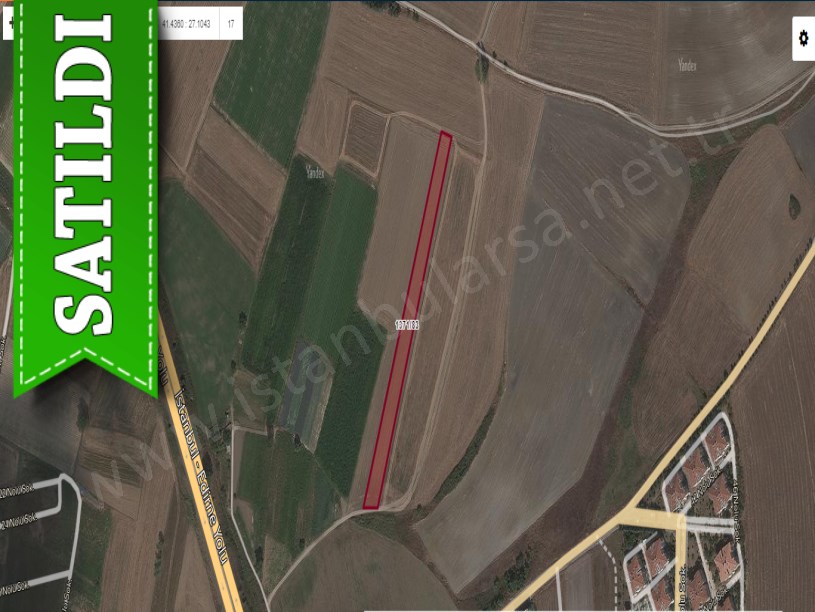 Kırklareli Babaeski Atatürk Mah , 5,800 m2 Yolu Var Müstakil