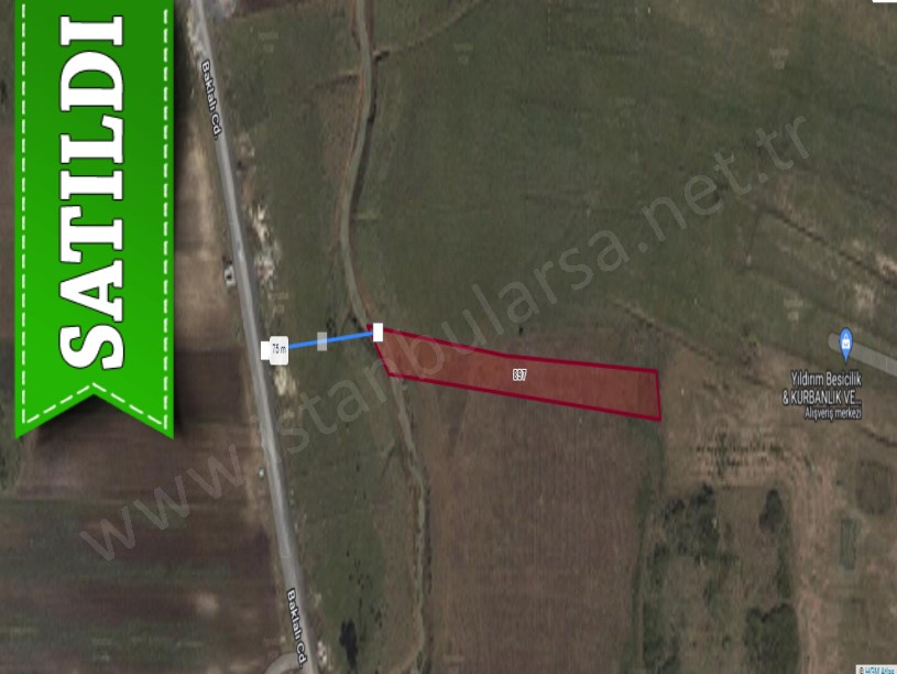 Arnavutköy Taşolukta Satılık Arsa , 400 M2 Hisseli Caddeye Yakın 