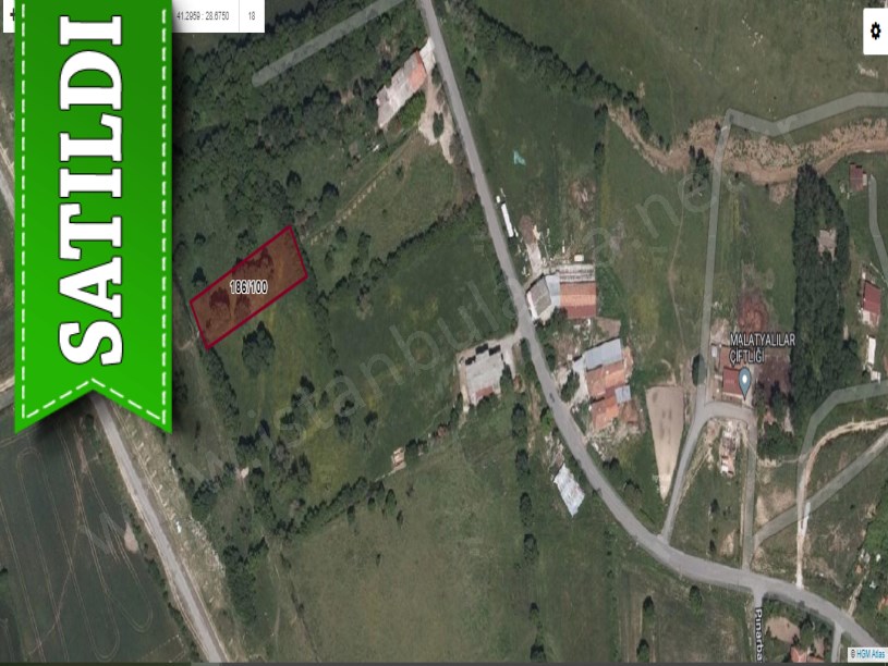 Arnavutköy Tayakadında Satılık Tarla , 1,605 m2 Müstakil Çevrili