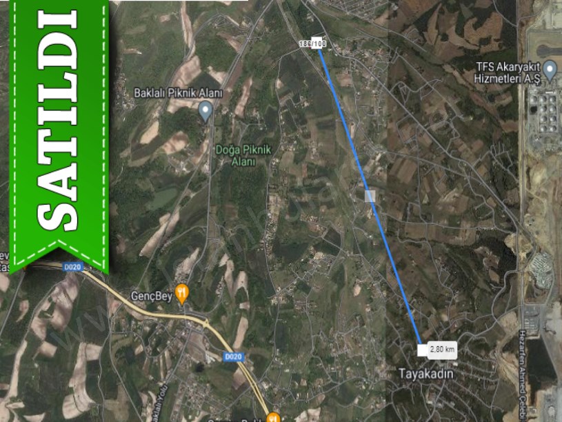 Arnavutköy Tayakadında Satılık Tarla , 1,605 m2 Müstakil Çevrili