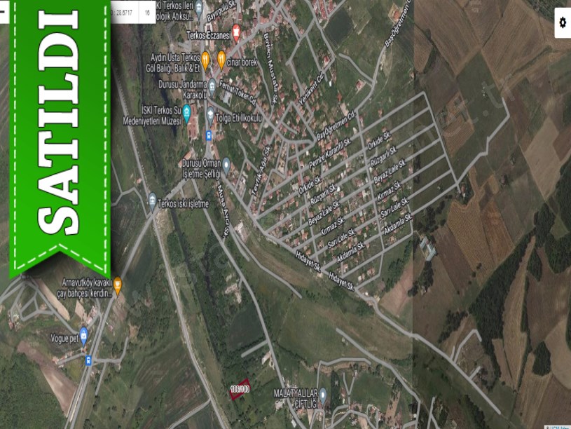 Arnavutköy Tayakadında Satılık Tarla , 1,605 m2 Müstakil Çevrili