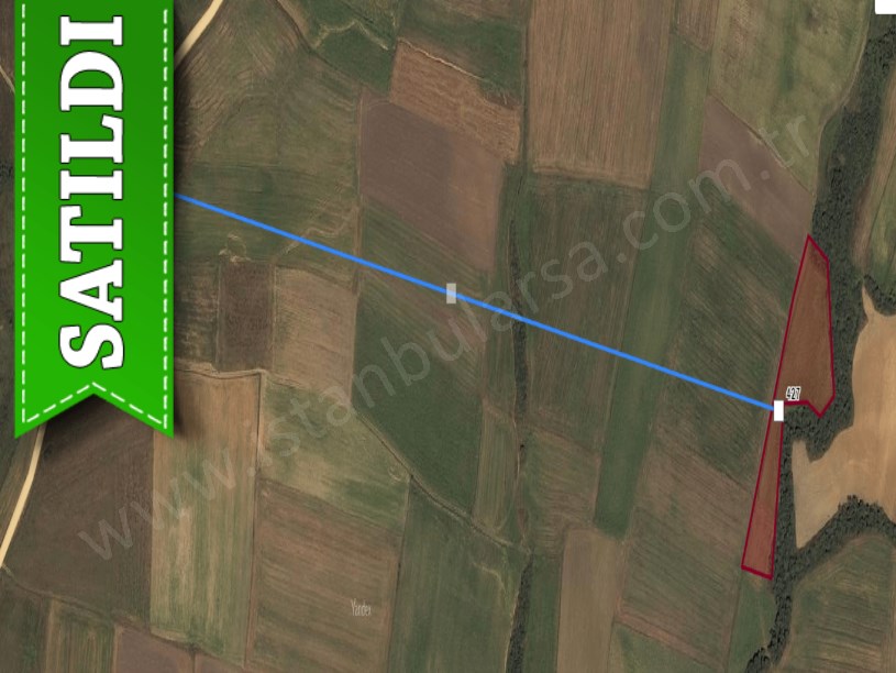 Kırklareli Babaeski Demirkapı Köyünde Satılık Arsa , 1,700 m2 Hisseli 