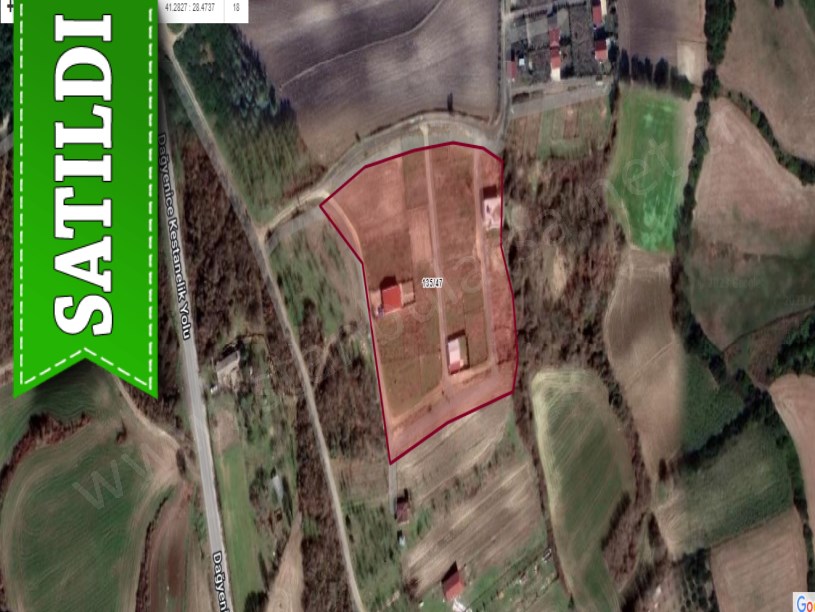 Çatalca Dağyenicede Satılık  Arsa , 232 M2 Çaplı Evlerin Yakını 