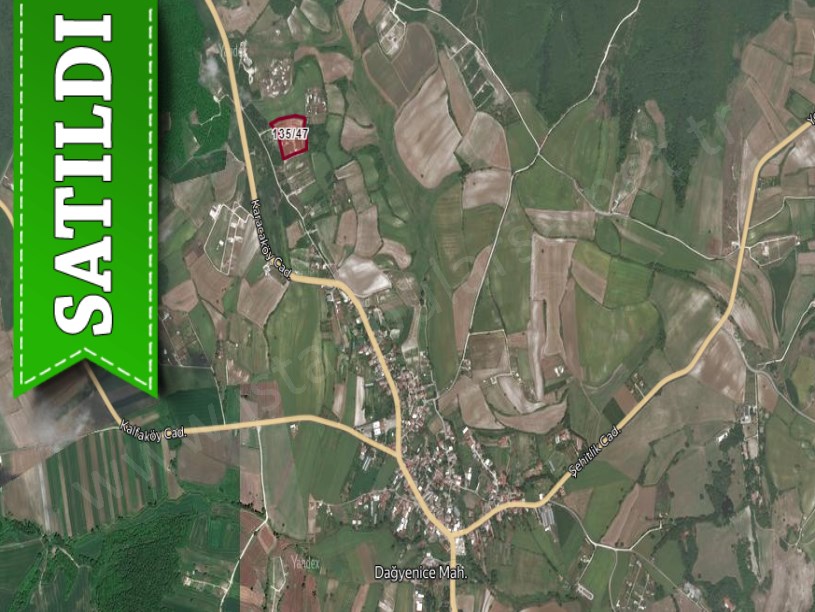 Çatalca Dağyenicede Satılık  Arsa , 232 M2 Çaplı Evlerin Yakını 
