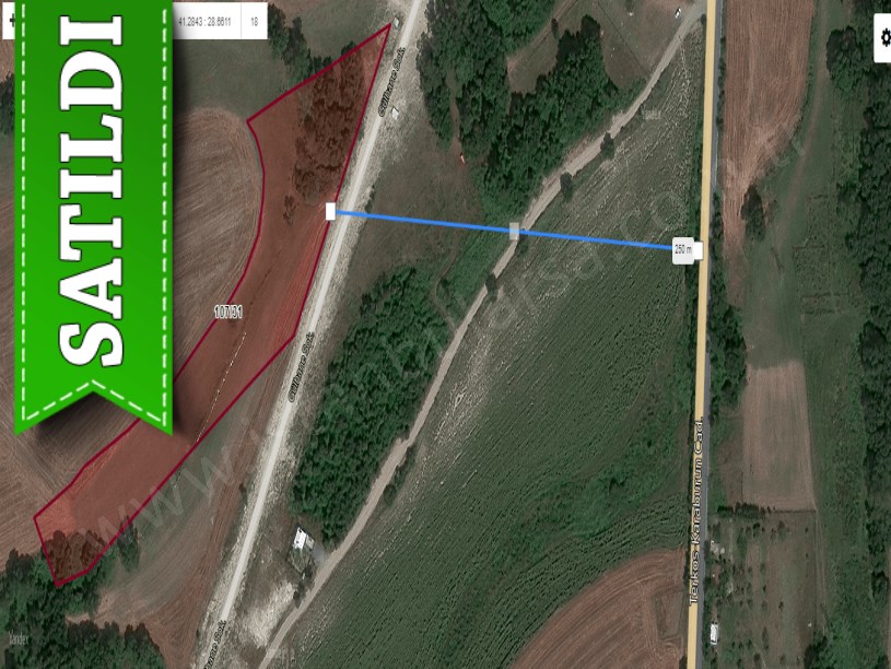 Arnavutköy Baklalıda Satılık Tarla , 10, 400 m2 Müstakil Yola Cephe 