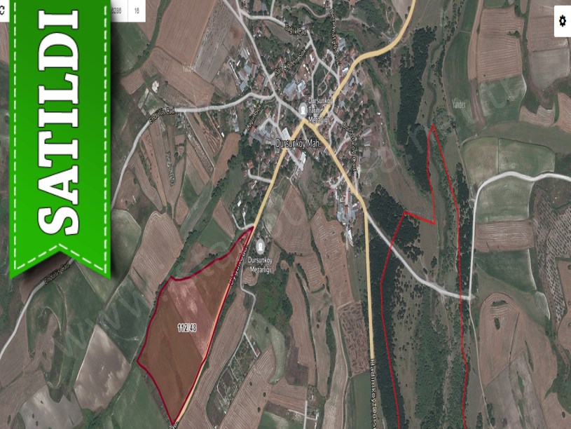Arnavutköy Dursunköyde Satılık Arsa , 350 M2 Hisseli Cadde Cephe 