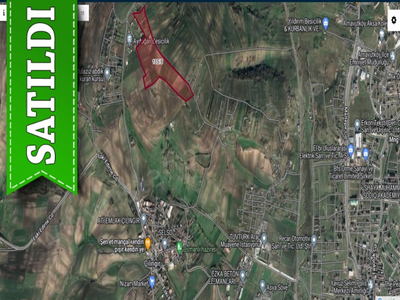 Arnavutköy Çilingirde Satılık Arsa , 250 M2 Hisseli Yolu Var