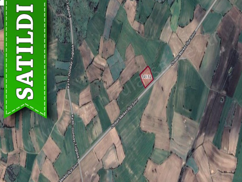 Edirne Lalapaşa Dombay Köyünde Satılık Tarla , 5,925 m2 Müstakil Asfalt Caddeye Cephe