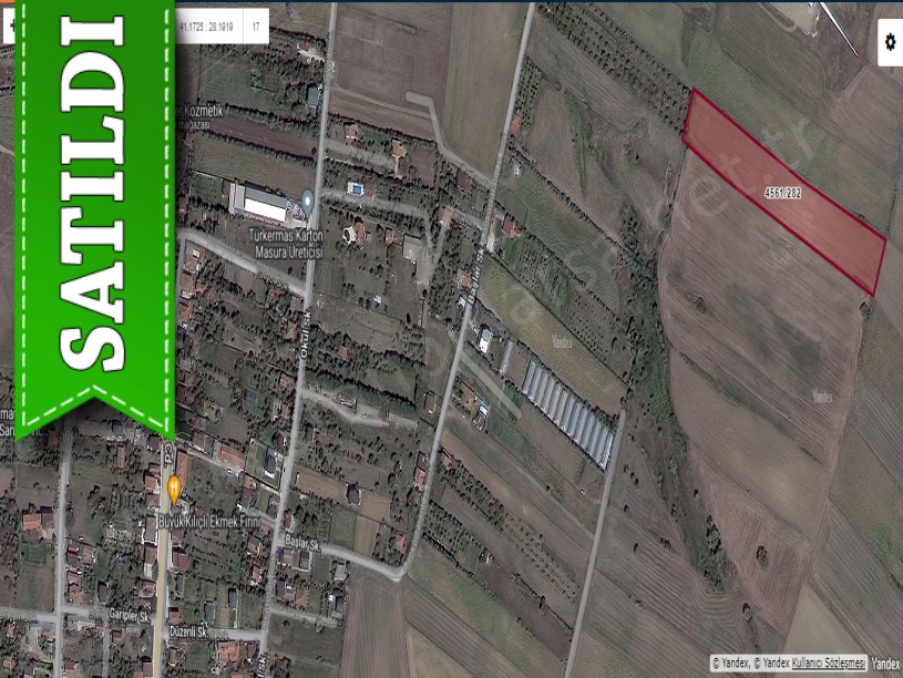 Silivri Büyükkılıçta Satılık Tarla , 12,400 M2 Müstakil Yerleşime Yakın 