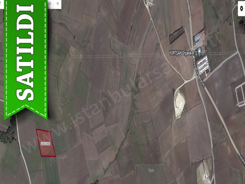 Silivri Fenerköyde Satılık Arsa , 1,980 m2  Hisseli Yola Yakın