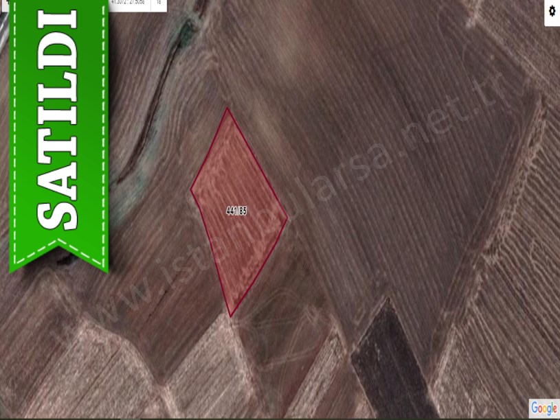 Kırklareli Lüleburgaz Büyükkarıştıran Köyünde Satılık Arsa , 544 m2 Hisseli 