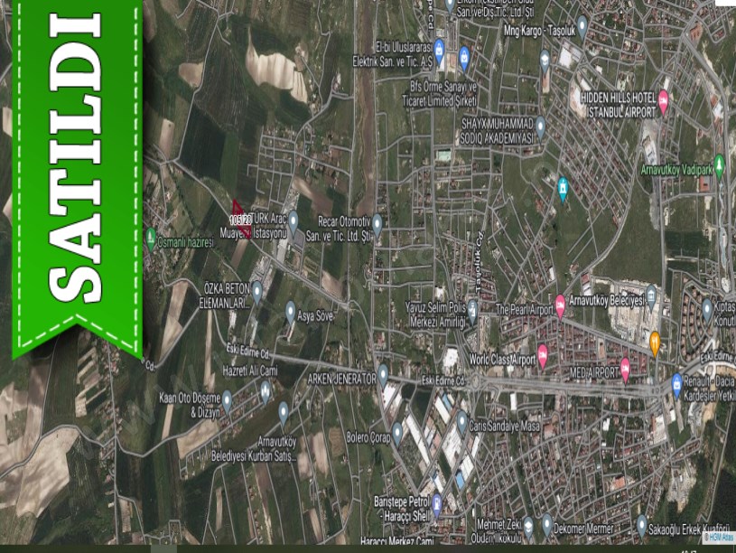 Arnavutköy Çilingirde Satılık Arsa , 236 m2 Hisseli Yola Cephe 