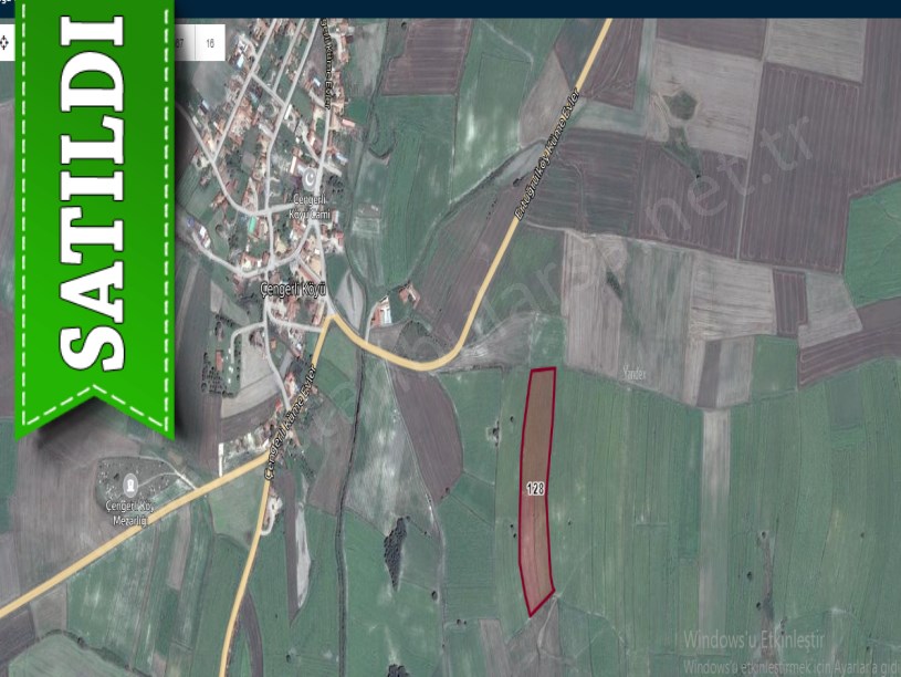 Kırklareli Pehlivanköy Doğanca Köyünde Satılık Arsa , 703 m2 Hisseli Yolu Var