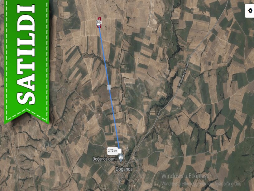 Kırklareli Pehlivanköy Doğanca Köyünde Satılık Arsa , 976 M2 Hisseli 