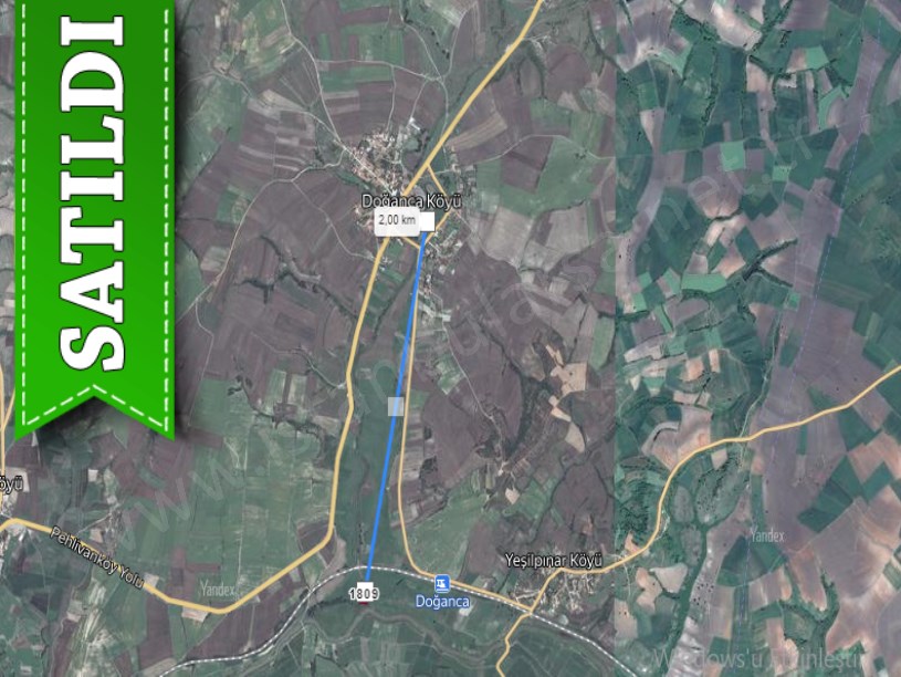 Kırklareli Pehlivanköy Doğanca Köyünde Satılık Arsa , 113 M2 Hisseli