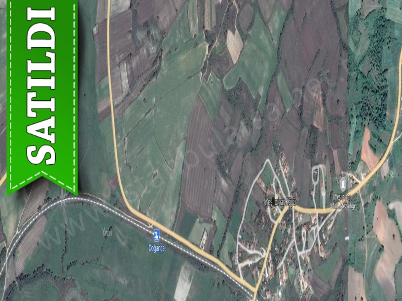 Kırklareli Pehlivanköy Doğanca Köyünde Satılık Arsa , 253 m2 Hisseli Caddeye Yakın