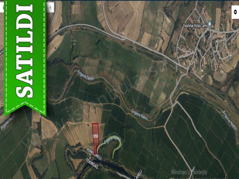 Kırklareli Pehlivanköy Doğanca Köyünde Satılık Arsa , 163 M2 Hisseli 