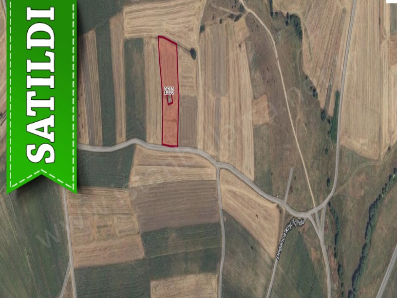 Kırklareli Pehlivanköy Doğanca Köyünde Satılık Arsa , 222 m2 Yolu Var 