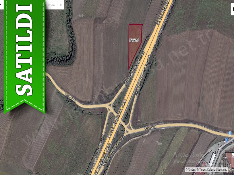 Silivri Alipaşada Satılık Arsa , 226 m2 Avrupa Otoyoluna Cephe 