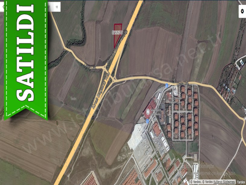 Silivri Alipaşada Satılık Arsa , 226 m2 Avrupa Otoyoluna Cephe 