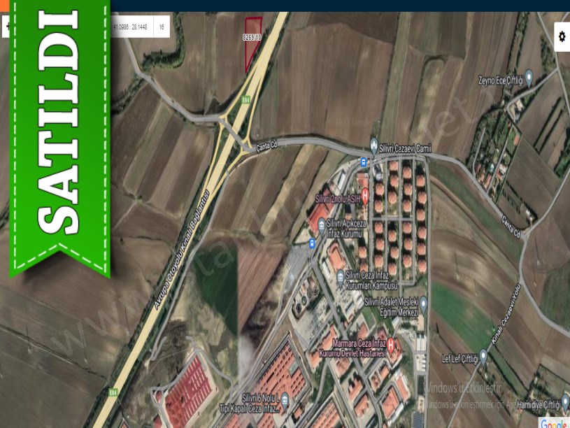 Silivri Alipaşada Satılık Arsa , 226 m2 Avrupa Otoyoluna Cephe 